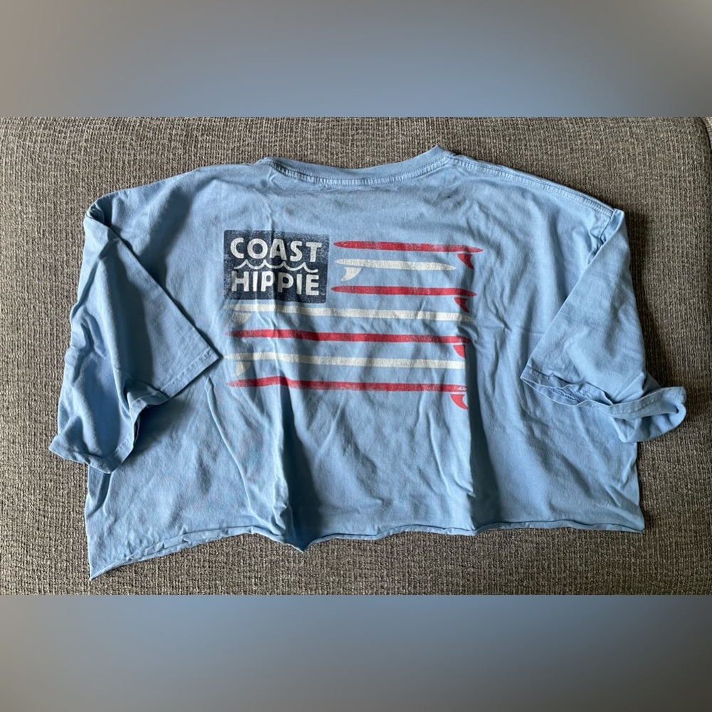 Coast Hippie cropped shirt